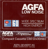 Compact Cassette AGFA 60 Type I Normal 1980 Germany
