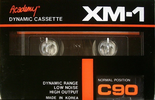 Compact Cassette Academy 90 "XM-1" Type I Normal Worldwide