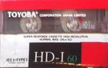 Compact Cassette Toyoba 60 "HD-I" Type I Normal Unknown Country