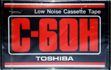 Compact Cassette Toshiba 60 "C-60H" Type I Normal 1973 Japan