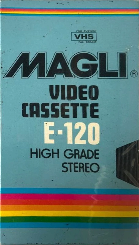 VHS, Video Home System Magli 120 Type I Normal Greece