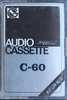 Compact Cassette GN 60 Type I Normal Europe