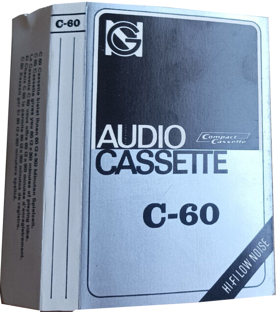Compact Cassette GN 60 Type I Normal Europe