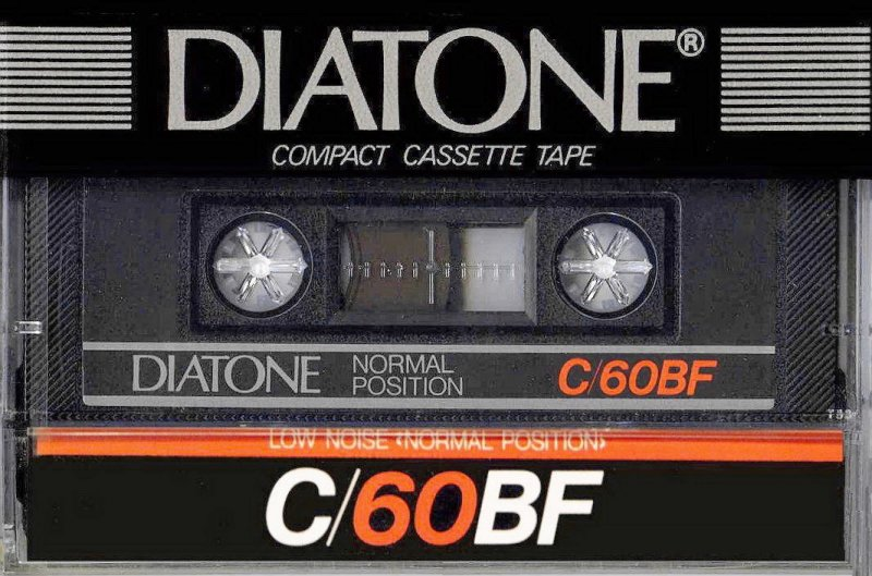 Compact Cassette Diatone BF 60 Type I Normal 1983 Japan