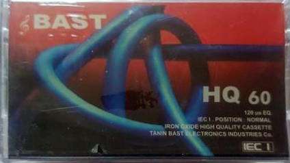 Compact Cassette Bast 60 "HQ" Type I Normal Near East