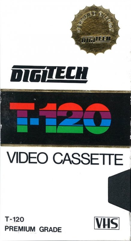VHS, Video Home System Digitech 120 Type I Normal USA