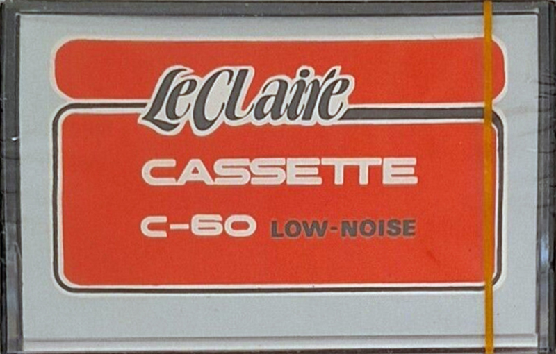 Compact Cassette LeClaire 60 Type I Normal USA