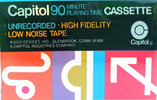 Compact Cassette Capitol Psychedelic Heiroglyphics 90 Type I Normal 1970 USA