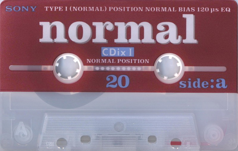 Compact Cassette Sony CDix I 20 "C-20CDX1D" Type I Normal 1996 Japan