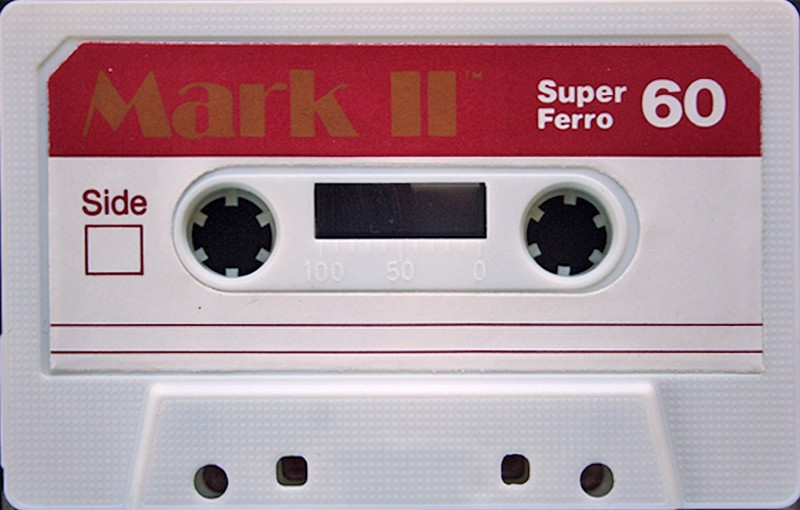 Compact Cassette Mark II Super Ferro 60 Type I Normal 1980 Europe