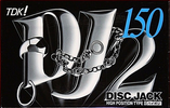 Compact Cassette TDK DJ2 Disc Jack 150 "DJ2-150S" Type II Chrome 1997 Japan