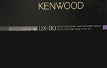 Compact Cassette Kenwood UX 90 Type IV Metal 1989 Japan