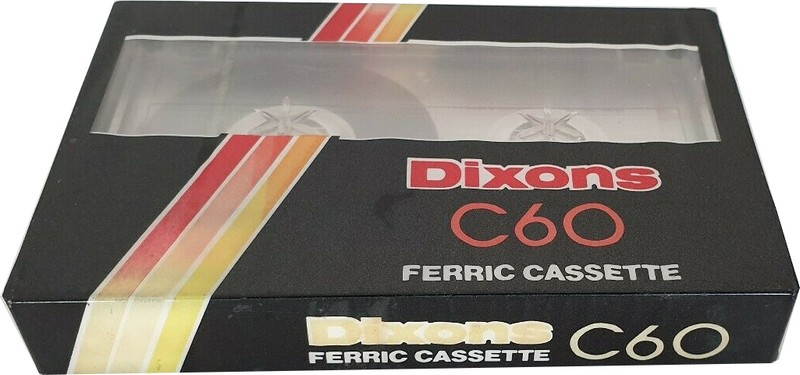 Compact Cassette Dixons 60 Type I Normal UK