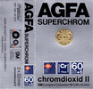 Compact Cassette AGFA Superchrom 60+6 Type II Chrome 1981 Europe