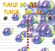 Compact Cassette RAKS AX 90 Type I Normal 1996 Europe