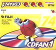 Compact Cassette Fuji CDFAN 74 "CDFAN1 74A" Type I Normal 1998 Europe