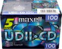 5 pack Maxell UDII-CD 100 Type II Chrome 1998 Europe