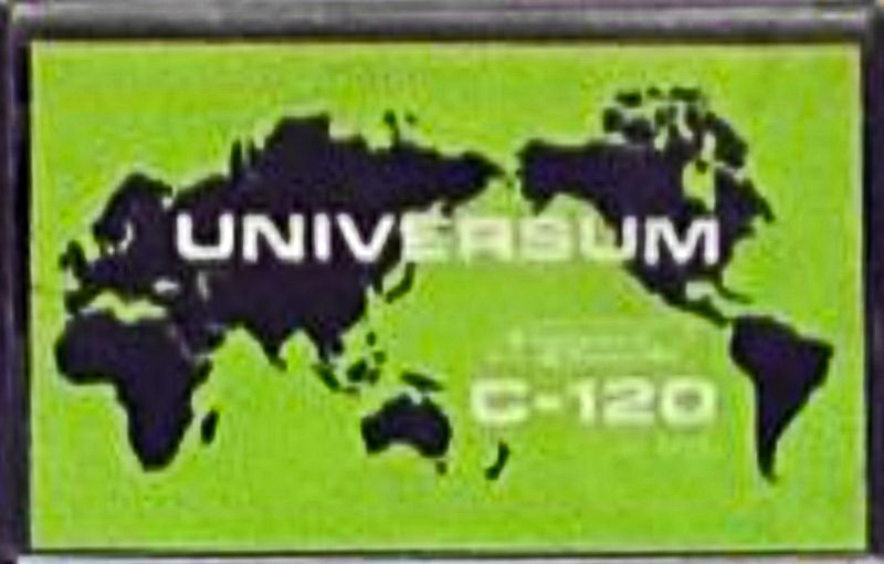 Compact Cassette Universum 120 Type I Normal 1970 Europe