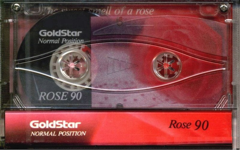 Compact Cassette Goldstar I send you my love and best wishes 90 "Rose" Type I Normal 1992 Japan