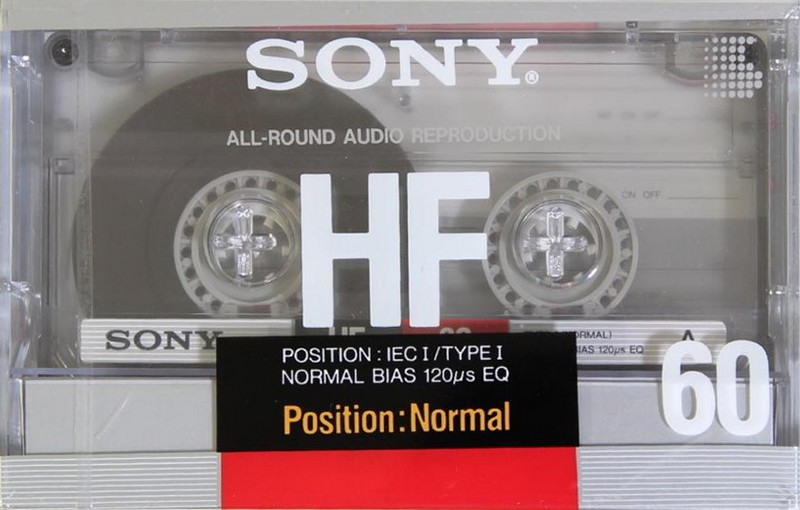 Compact Cassette Sony HF 60 Type I Normal 1988 Europe