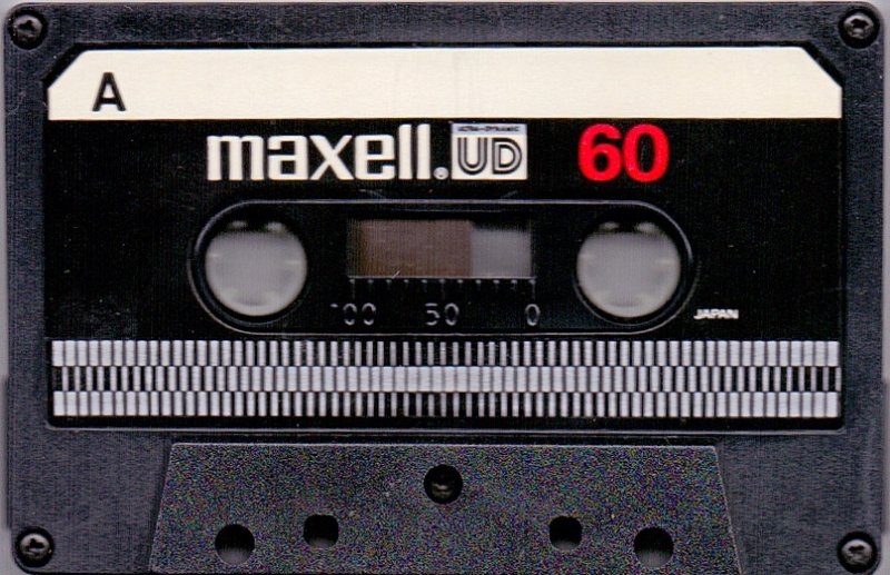 Compact Cassette Maxell UD 60 Type I Normal 1977 Europe