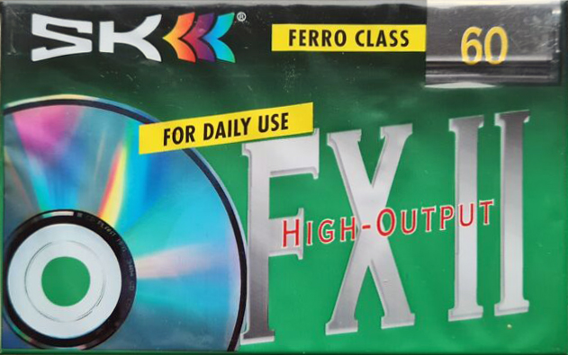 Compact Cassette SK FX II 60 Type I Normal 1996 Europe