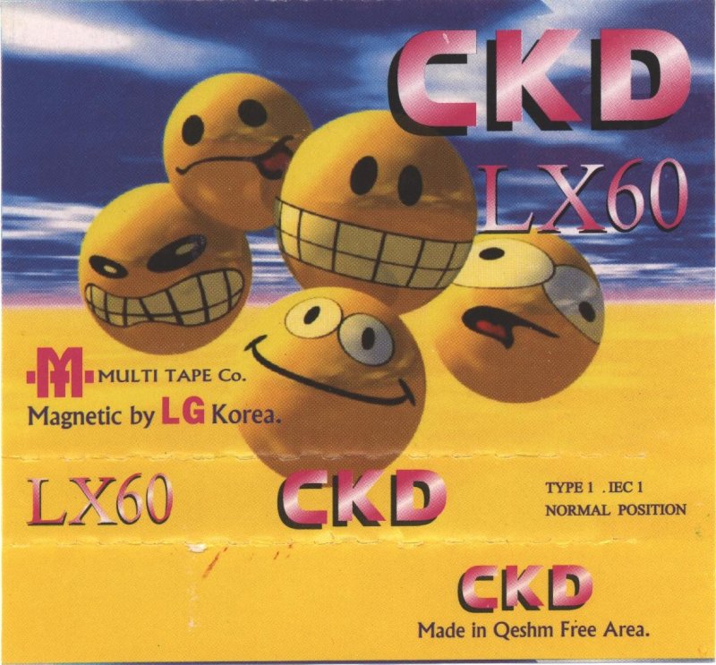 Compact Cassette CKD 60 "LX" Type I Normal 2004 Near East