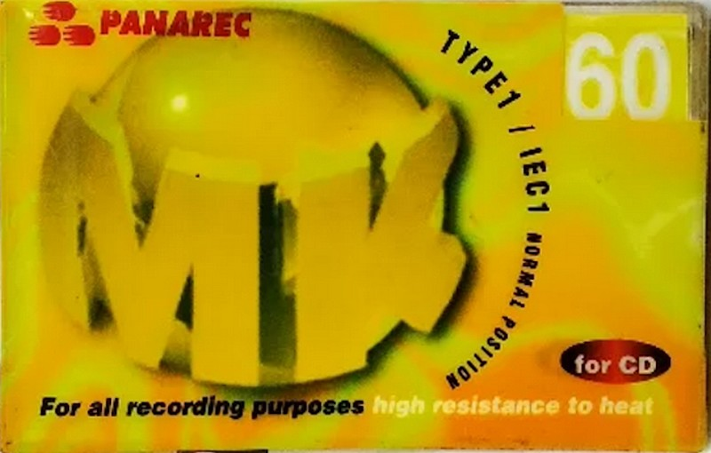 Compact Cassette Panarec MK 60 Type I Normal Indonesia