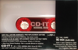 Compact Cassette Sony CD-IT 90 "C-90CDT1B" Type I Normal 1998 North America