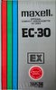 VHS-C (VHS Compact) Maxell 30 Type I Normal Europe