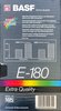 VHS, Video Home System BASF Extra Quality 180 "2000x Fantastic Colors" Type I Normal 1989 Europe