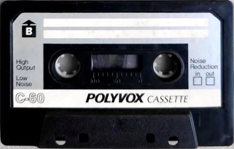 Compact Cassette Polyvox 60 Type I Normal Brazil