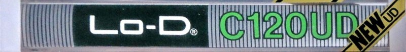 Compact Cassette Lo-D UD 120 Type I Normal 1981 Japan
