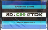 Compact Cassette TDK SD 90 Type I Normal 1973 USA
