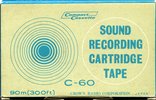 Compact Cassette Crown / Crown Radio Corporation 60 Type I Normal 1968 USA