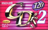 Compact Cassette Maxell CD`s II / CD`s 2 120 "CDS2-120M" Type II Chrome 1999 Japan