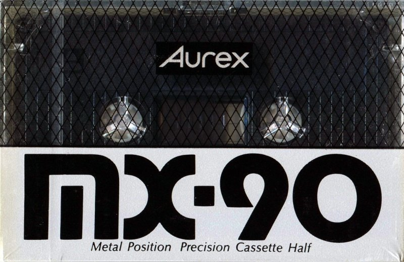 Compact Cassette Aurex MX 90 Type IV Metal 1987 Japan