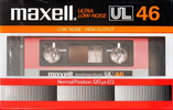 Compact Cassette Maxell UL 46 Type I Normal 1983 Japan