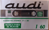 Compact Cassette Audi 60 Type I Normal Argentina