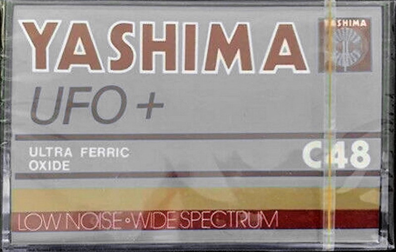 Compact Cassette Yashima UFO+ 48 Type I Normal 1979 UK