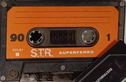 Compact Cassette STR Superferro 90 Type I Normal Italy