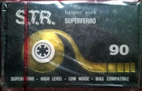 Compact Cassette STR Superferro 90 Type I Normal Italy