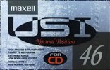 Compact Cassette Maxell US 46 "USI 46" Type I Normal 1990 Japan