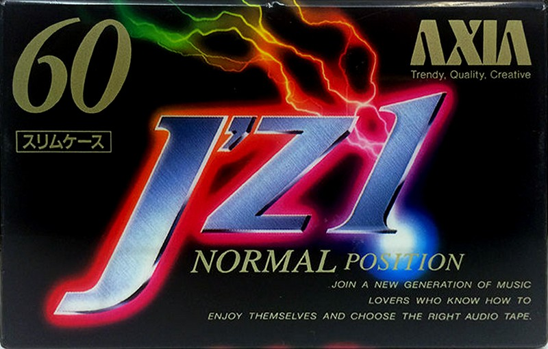 Compact Cassette AXIA J`z 1 60 Type I Normal 1994 Japan