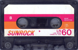 Compact Cassette Sunrock 60 Type I Normal Japan