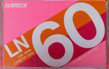 Compact Cassette Sunrock 60 Type I Normal Japan