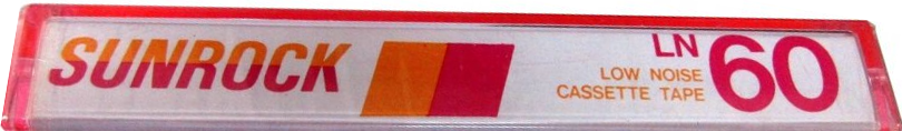 Compact Cassette Sunrock 60 Type I Normal Japan