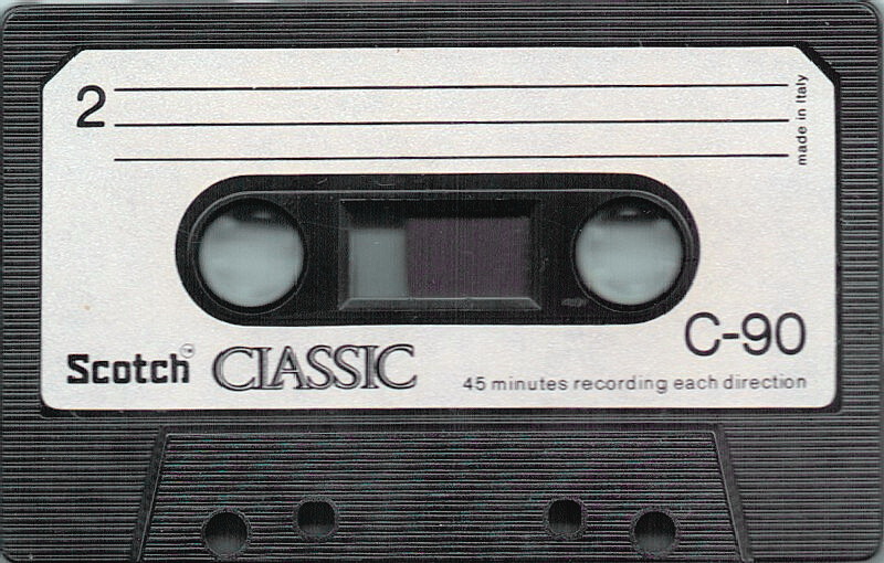Compact Cassette Scotch Classic 90 Type III Ferro Chrome 1977 Europe