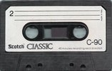 Compact Cassette Scotch Classic 90 Type III Ferro Chrome 1977 Europe