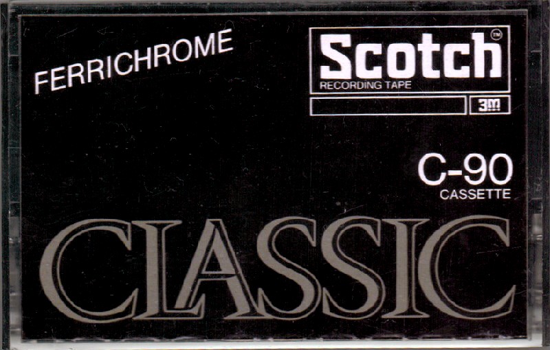 Compact Cassette Scotch Classic 90 Type III Ferro Chrome 1977 Europe